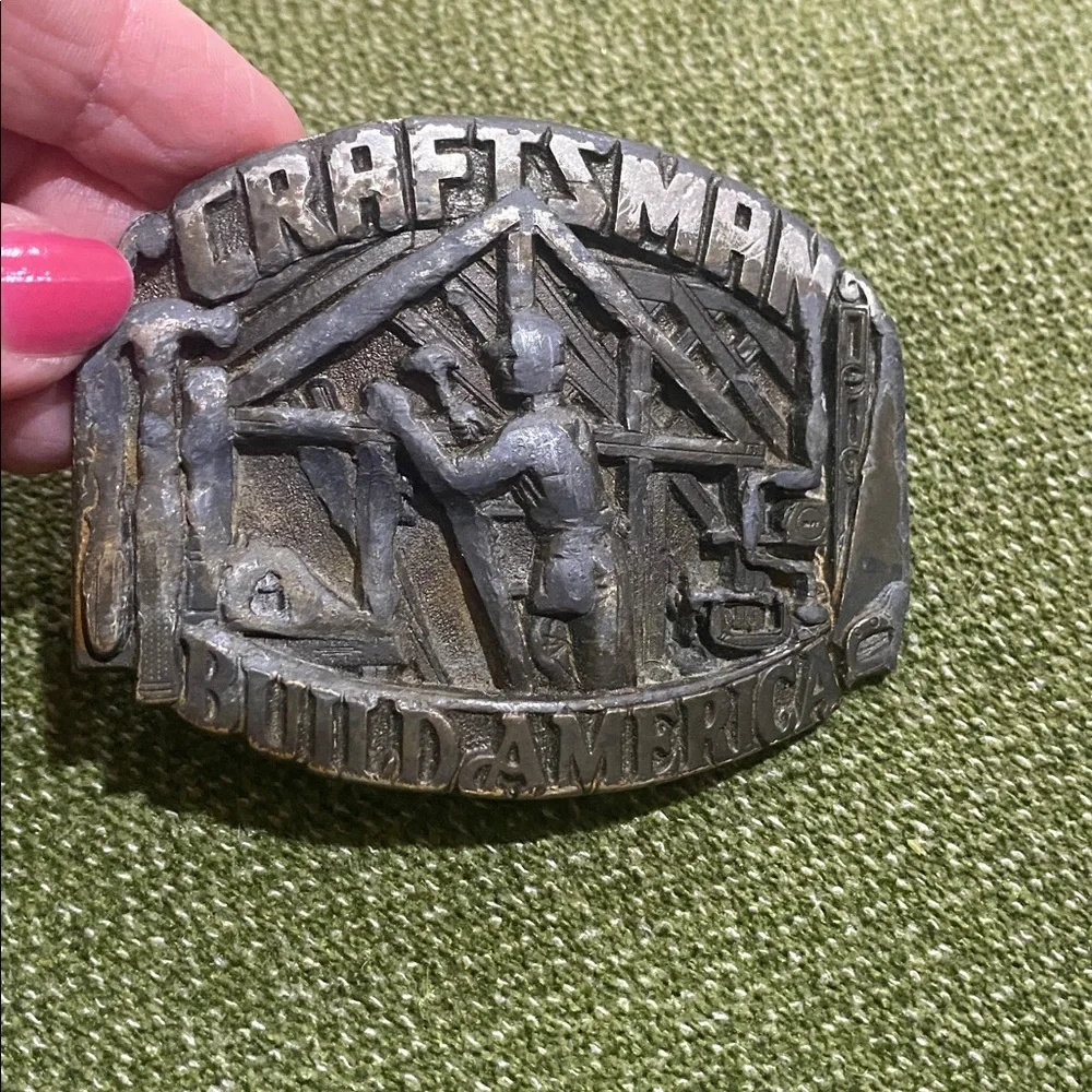 Vintage craftsman belt buckle